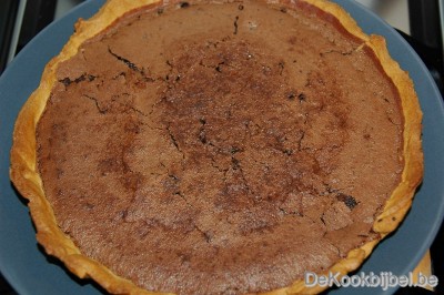 Chocolade taart met koffielikeur
