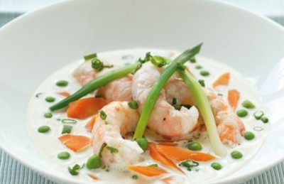 Ijskoud soepje van langoustines
