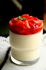 Panna cotta met Ricotta