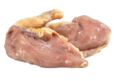 Papillot van parelhoenfilet op oosterse wijze