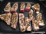 Tonijnhamburger met Wasabi