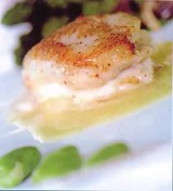 Gebakken pladijs, canneloni van groene asperges, ...