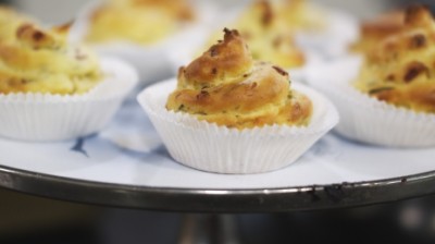 Aardappel cupcakes