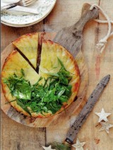 Aardappeltaart met Gouda en tijm