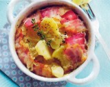 Aardappelkoekjes met spek