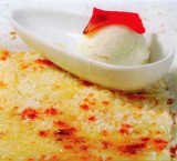 Carpaccio van ananas met gember en curry