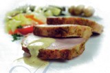 Ardeens gebraad met mosterdsaus