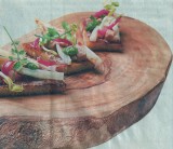 Asperges op toast met pesto