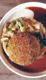 Balletjes met stoemp en 2 sauzen (Balls & Glory)