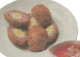 Gehaktballetjes met kwartelei