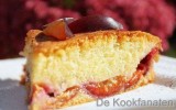 Biscuit met blauwe pruimen
