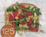 Boterham met humus