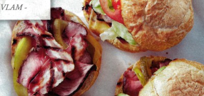 Broodje rosbief BBQ Broodje rosbief BBQ