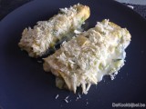 Cannelloni met gehakt en prei-kaassaus
