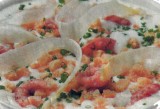 Asperges in cappuccino met garnalen