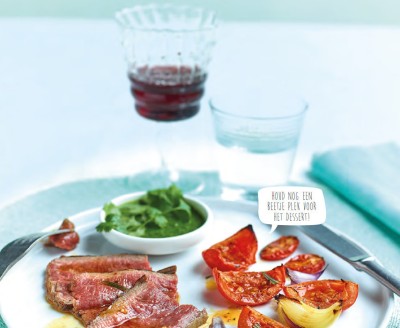 Chateaubriand op de grill met groentjes