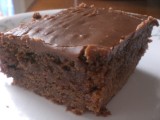Dubbele chocolade Coca-Cola cake