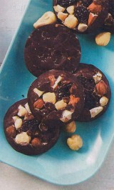 Studentenhaver met chocolade