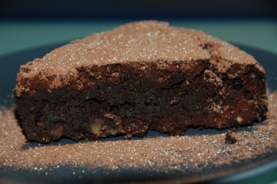 Natte Chocoladetaart (Torta di cioccolata)