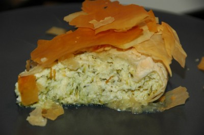 Courgettetaart - Foto : Dekookbijbel.be