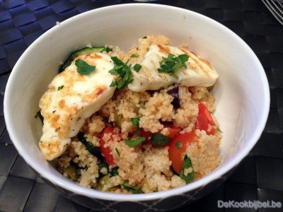 Couscous met Haloumi