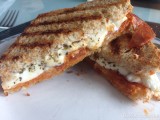Croque chorizo mozzarella