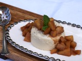 Panna Cotta met kaneel en gekarameliseerde appeltjes