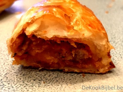 Empanadas met gehakt en zoete aardappel