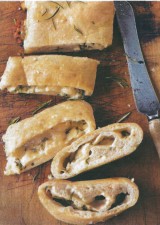 Focaccia gevuld met kaas