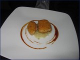 Foie gras met balsamicosaus