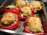 Gevulde paprika op z'n zuiders