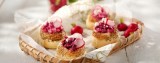 Gevulde pistolets met rodebietensalade