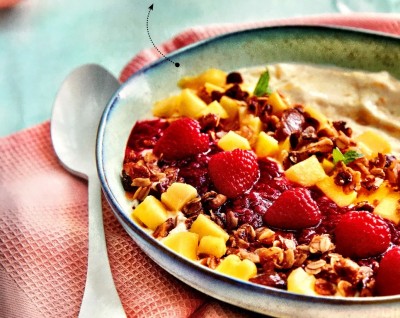 Mangobowl met huisgemaakte granola