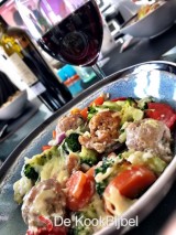 {lang nl}Groentenovenschotel met balletjes{/lang}{lang en}Vegetable oven dish with meat balls{/lang}