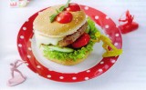 Bio hamburger voor kinderen
