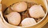 Gestoomde dim sums van rundvlees