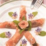 Parmahapjes met mascarpone en vijgen