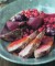 Hertenfilet met herfstfruit
