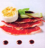 Duo van Iberico ham en Sint Moor