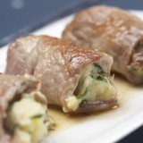 Kalfsrolletjes met citroenaardappels