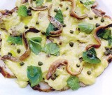 Koud kalfsvlees met mayonaise van tonijn en ansjovis