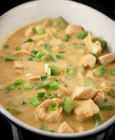 Kalkoen curry met yoghurt