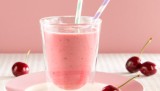 Kersen Frambozen yoghurt smoothie