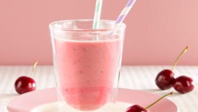 Kersen Frambozen yoghurt smoothie