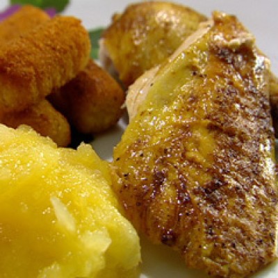 Kip met appelmoes Kip met appelmoes