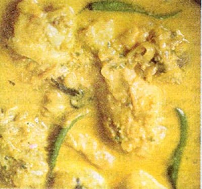 Kipcurry uit Kerala (Kerala kozhi estew) Kipcurry uit Kerala (Kerala kozhi estew)