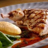 Gegrilde kip met dragon en gepofte aardappel