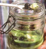 Kip uit Bresse met kersen, natuurlijke jus met pistache