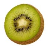Kiwi met parmaham