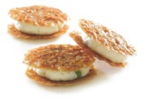 Kletskoppen met verse geitenkaas